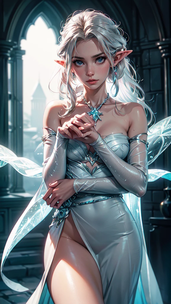 (elsa frozen-rose quartz SU mezclando modelos .) (ultra FUSIÓN) Highly detailed CG unity 8k wallpaper, style shot, complex, high detail, dramatic, highest quality movie still image, very detailed, masterpiece, best quality, character design, Elsa, Elsa from Frozen,Diamante Rosado fusión (( Dark style)), realistic ultra-detailed rendering style, natural light, sharp character design, (hard focus, 8k), (((natural skin texture))), 8k textures, soft cinematic lighting, adobe lightroom, dark room, hdr, Sophisticated, Elegant, Rich Detail, Sharp Focuilm Look) )), Soothing Tones, Detail Frenzy, Intricate Detail, Super Detail, Low Contrast, Soft Film Lighting, Dull Colors, Exposure Blending, HDR, Fade, 35mm, f/1.4, ISO, f16, 25 sec.elf woman, detailed yees, detailed hands, detailed face, full body, detailed hands, Detailed Hands