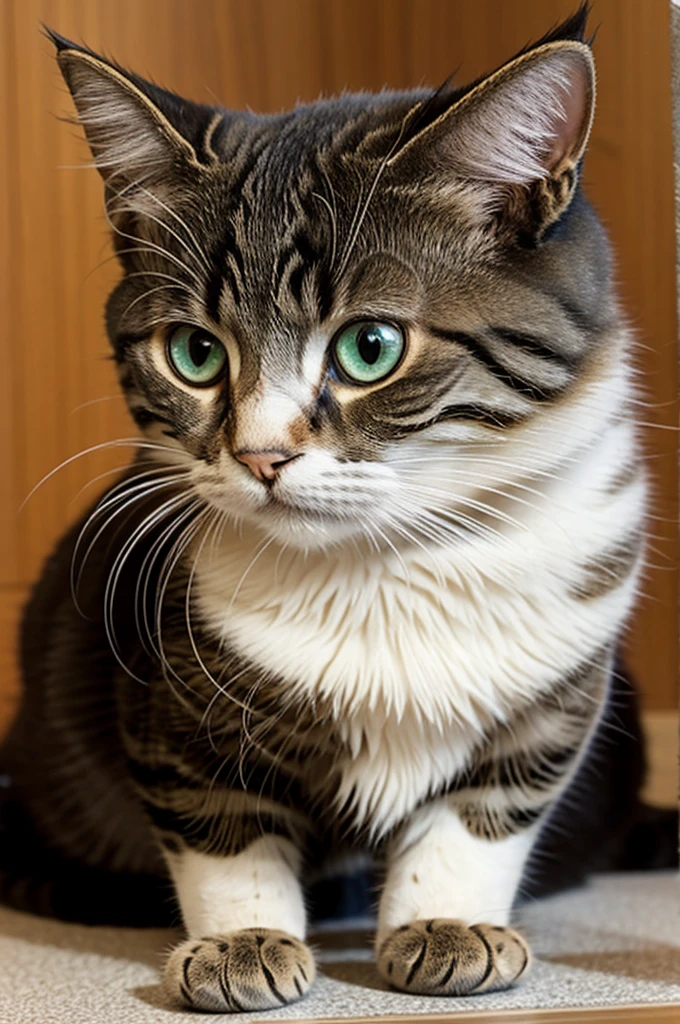 Cute jeweled cat