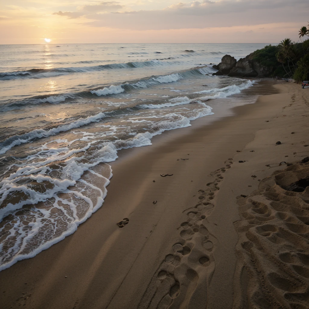 sunset beach