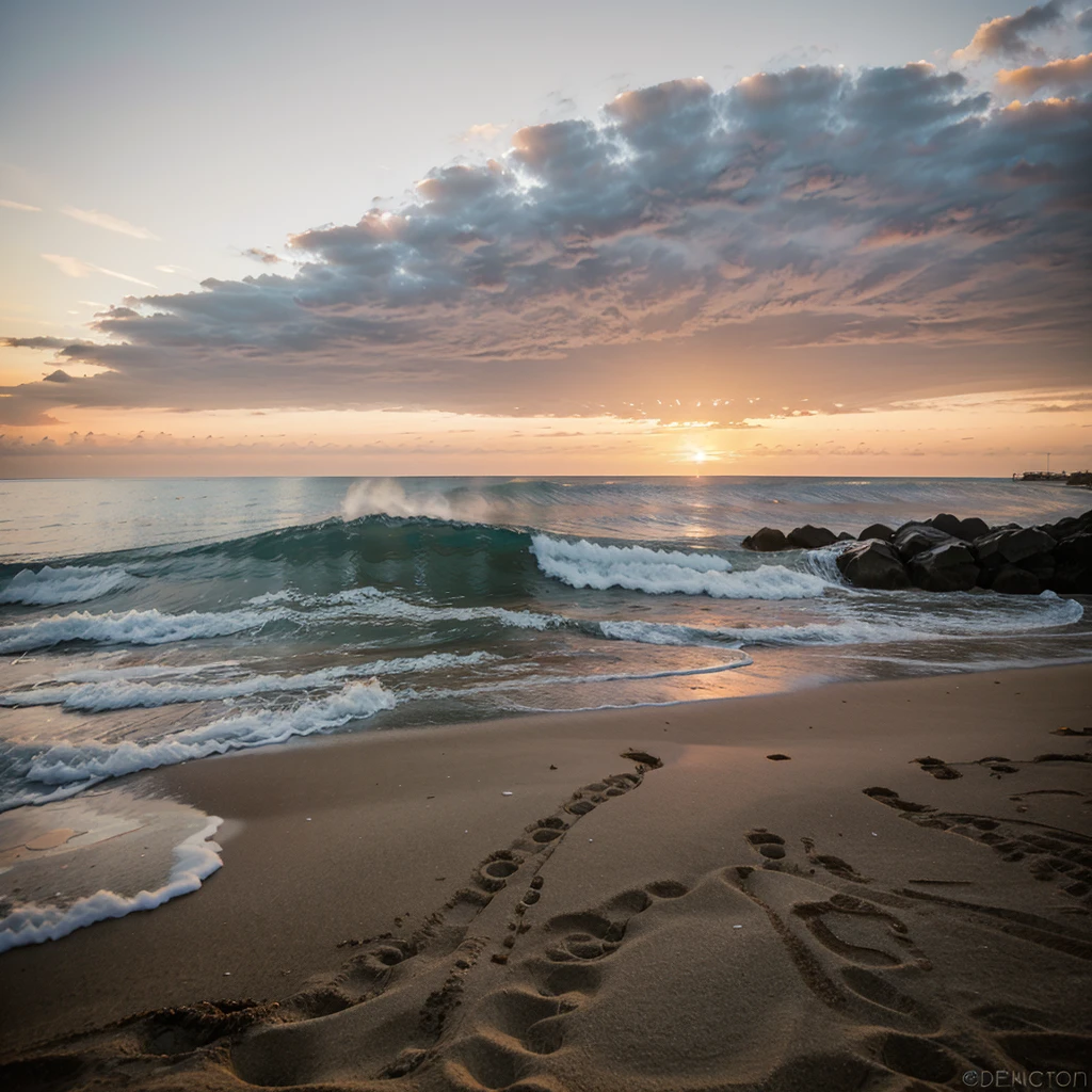 sunset beach