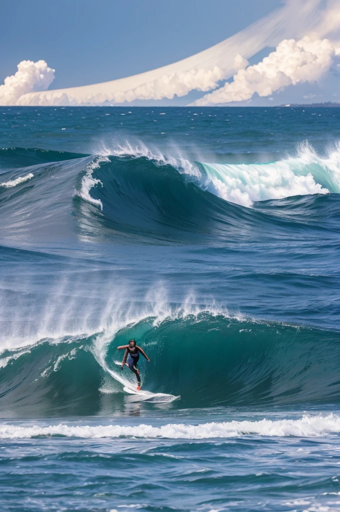 Giant tsunami