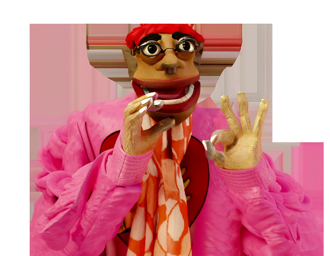 Cartoon character of a man in black glasses and blue shirt, an animated character, stylized character, animation style rendering, 3d stylized, Arnold Maya rendering, Stylized 3D rendering, toon render screenshot, 3d character, 3d character, Stylized 3D rendering, 3D character rendering, cartoon character, Personagem de close up, character posing, (Pixar-style) (master part:1.2) (bokeh) (best qualityer) (skin detailed) (detailed texture) (8K) (Argilla) (cinematic lighting) (sharp focus,Sit down and lift your upper body