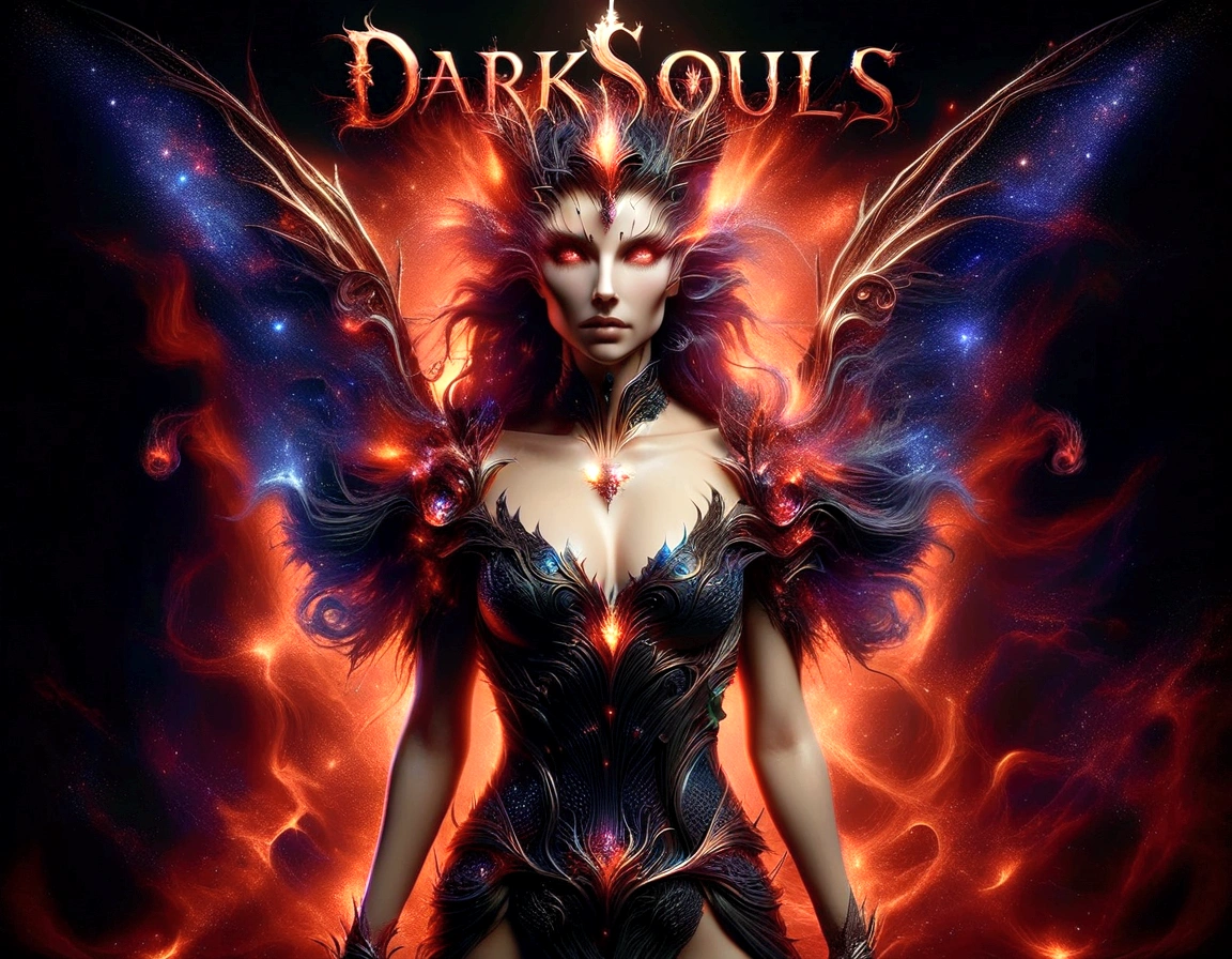 dark souls 2 is coming to xbox and ps, dark soul, dark sorceress, dark soul concept, daz 3 d, daz 3d, daz3d, dark sci-fantasy, dark sorceress full view, dark fantasy sci fi, in dark soul, zenescope, dark souls style, dark scifi, dark souls, dark fantasy style