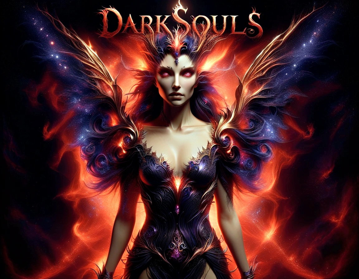 dark souls 2 is coming to xbox and ps, dark soul, dark sorceress, dark soul concept, daz 3 d, daz 3d, daz3d, dark sci-fantasy, dark sorceress full view, dark fantasy sci fi, in dark soul, zenescope, dark souls style, dark scifi, dark souls, dark fantasy style