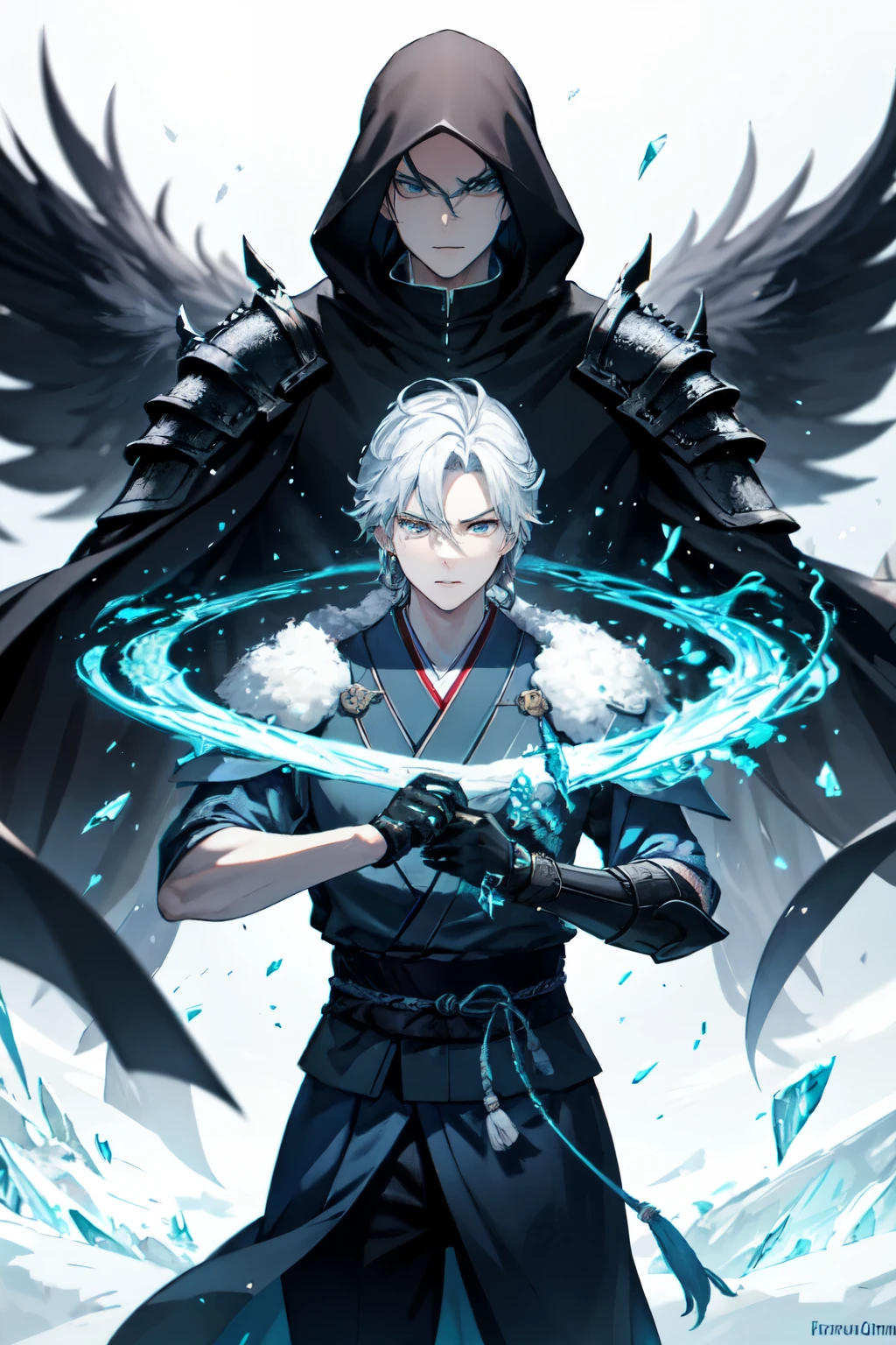 Villain Character for "Frozen Peak" Arc
Name: Kurogane Yukimura
Background: A former samurai from a northern kingdom, Yukimura seeks ultimate power after falling into darkness.
Appearance:
Age: 35
Height: 6'2"
Build: Lean and muscular
Hair: Long, black with white streaks
Eyes: Icy blue
Attire: Dark kimono with silver and blue accents, tattered black cloak
Personality: Cold, calculating, and strategic with a deep sense of honor.
Abilities:
Katana: "Hyoujin" (Ice Blade), freezes anything it cuts
Magic: Controls ice and snow (Frozen Armor, Frost Nova, Ice Summons), creates ice illusions
Dexterity: Unmatched speed and agility
Motivation: To reach the "Frozen Peak" and become an immortal god of eternal winter.
Quote: "Embrace the cold, for in its stillness lies true power."