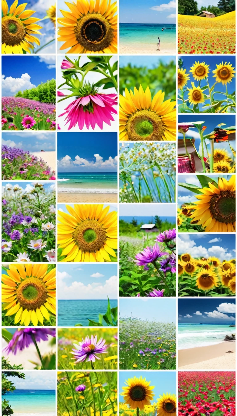 summer collage