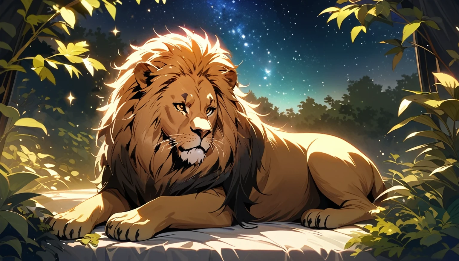 Blink,Lion,masterpiece,Highest quality