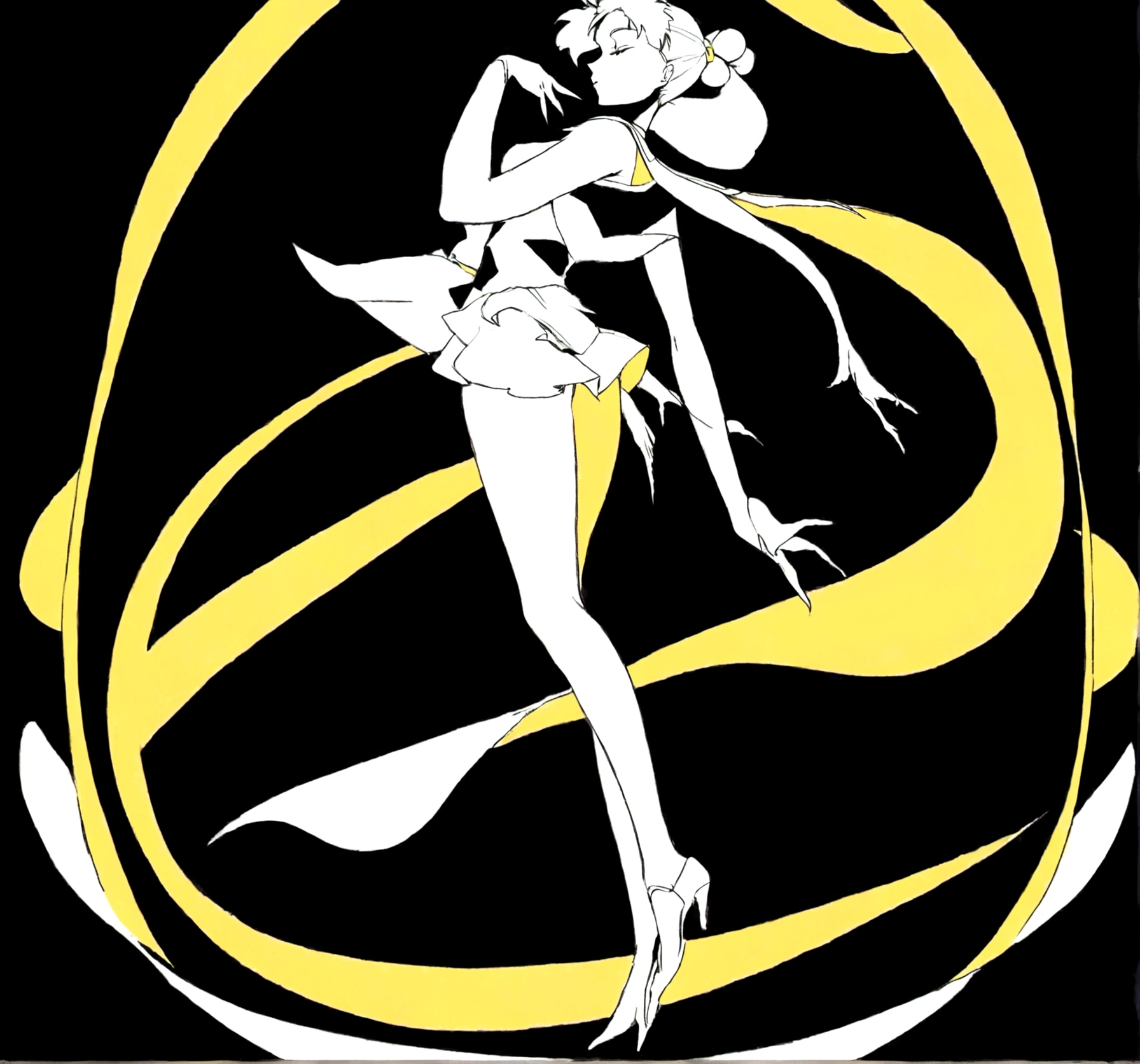Logo with Sailor Moon theme, that does not include people
