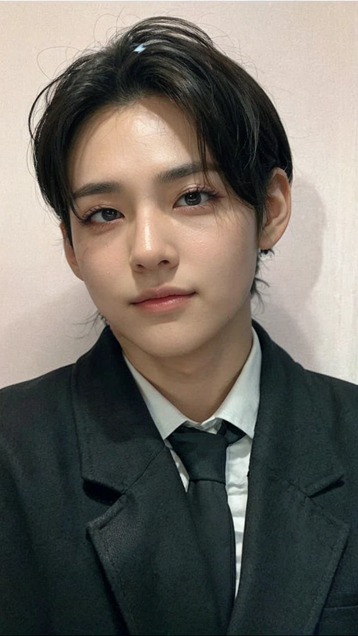 round eyes, thin nose and youthful appearance