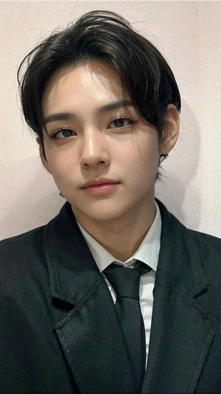 round eyes, thin nose and youthful appearance