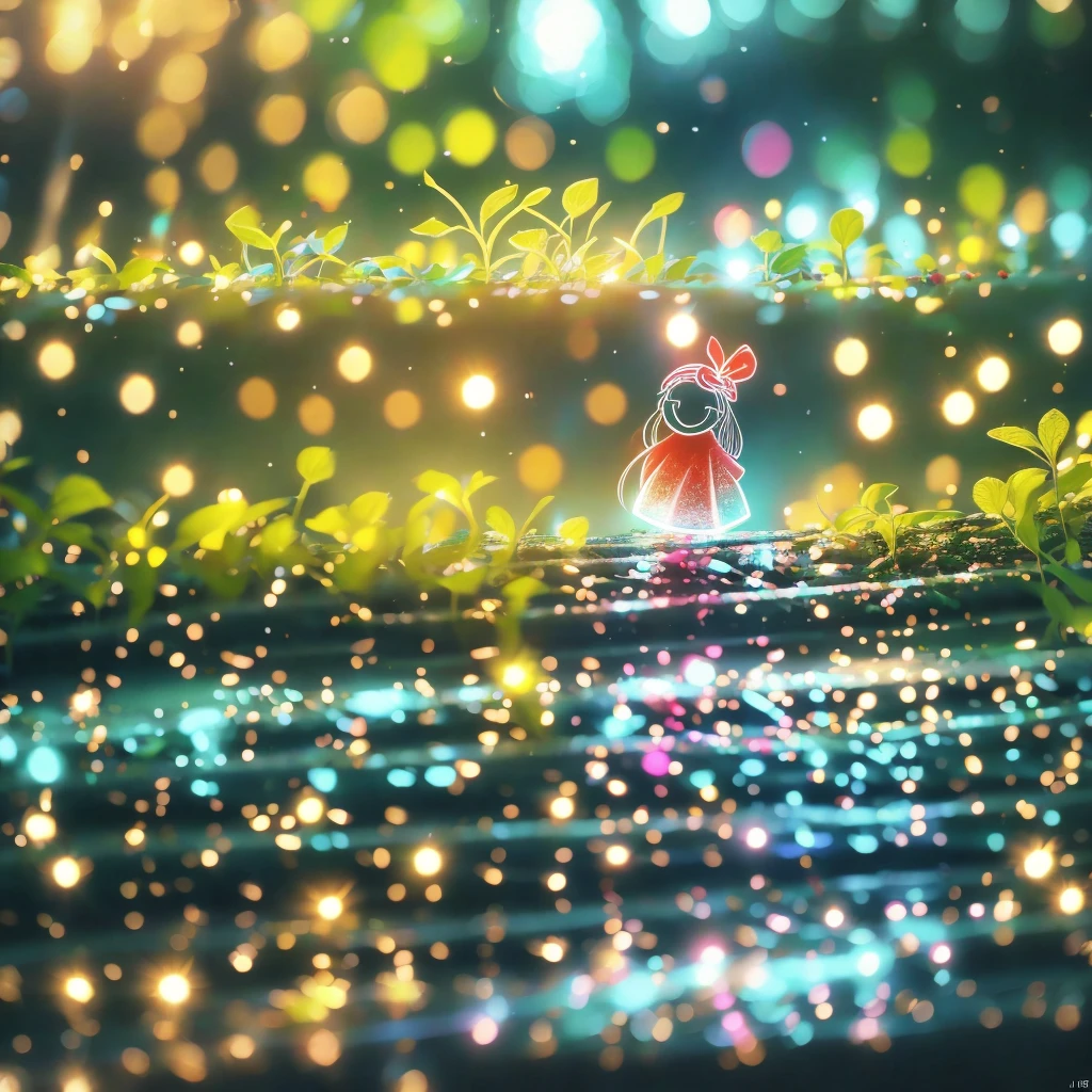 Cherry tree in a bottle, Fluffy, Practical, Atmospheric light refraction, photography：lee jeffries, Nikon d850 film stock photos 4 Kodak portra 400 camera f1.6 guns, Colorful, ultra Practical Practical textures, Dramatic Lighting, Unreal Engine Trends on artstation cinestill 800, Style - Glass