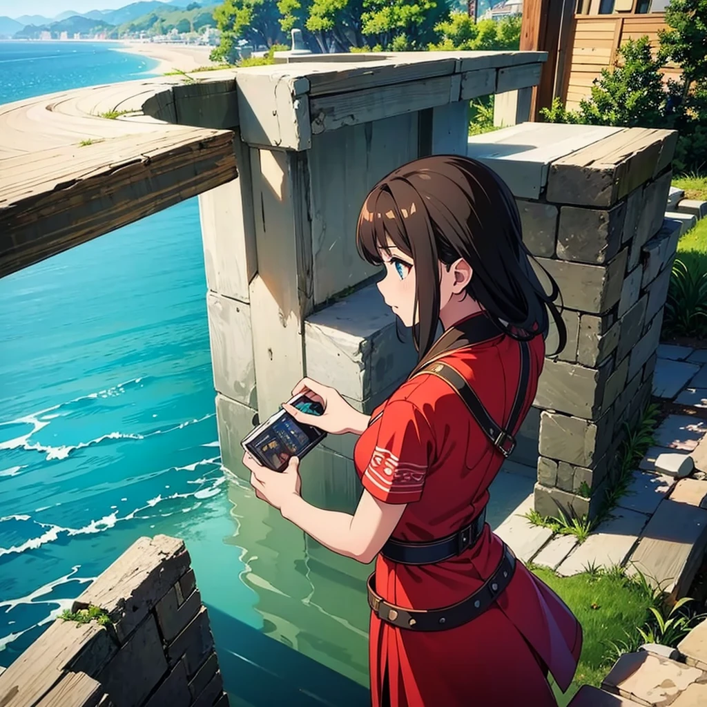 Open world game menu