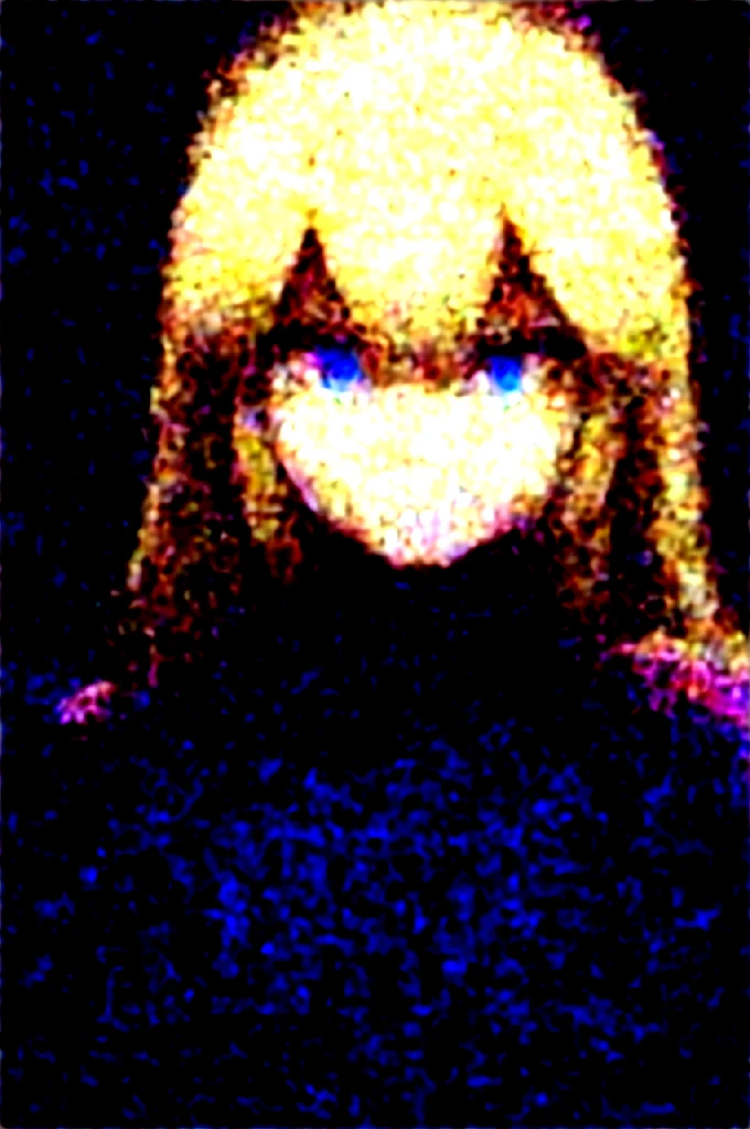 Best image quality, 4k, nsfw, masterpiece, 18 years woman, blonde long hair, blue eyes, purple and slightly mature, sexy and naughty, godly eyes, exquisite hair, look at the lens, face focus, sexy smile, delicate facial features, front lighting, front light source, portraiture, face magnification, face close-up, above the shoulder, porn feeling, sexy position, latex suit texture,
