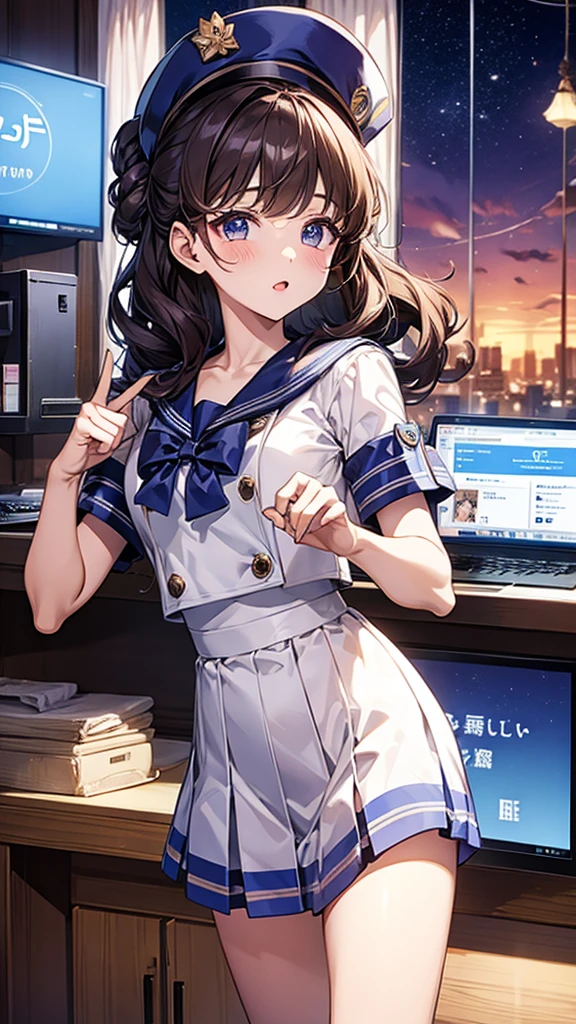 Idol singer, Sailor suit, Digital Clock, family computer, Cheki