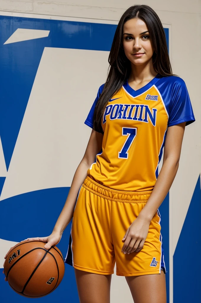 I would like you to create a logo for my basketball sports shirt, in which it has its name "porn elektra", I would like something explicit, outstanding and funny