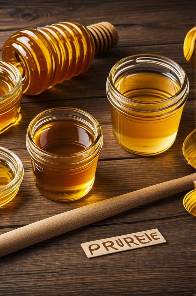 Create a slogan with the phrase Pure Nature in Every Drop, for a pure honey product
