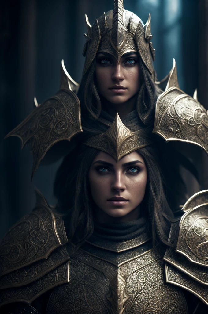 a highly detailed and realistic portrait of an imperial paladin-battle mage hybrid worshiper of akatosh, extremely detailed face and eyes, intricate armor and weaponry, powerful expression, dramatic lighting, cinematic composition, epic fantasy, rich colors, volumetric lighting, dramatic shadows, award winning digital art, concept art, unreal engine, 8k, photorealistic