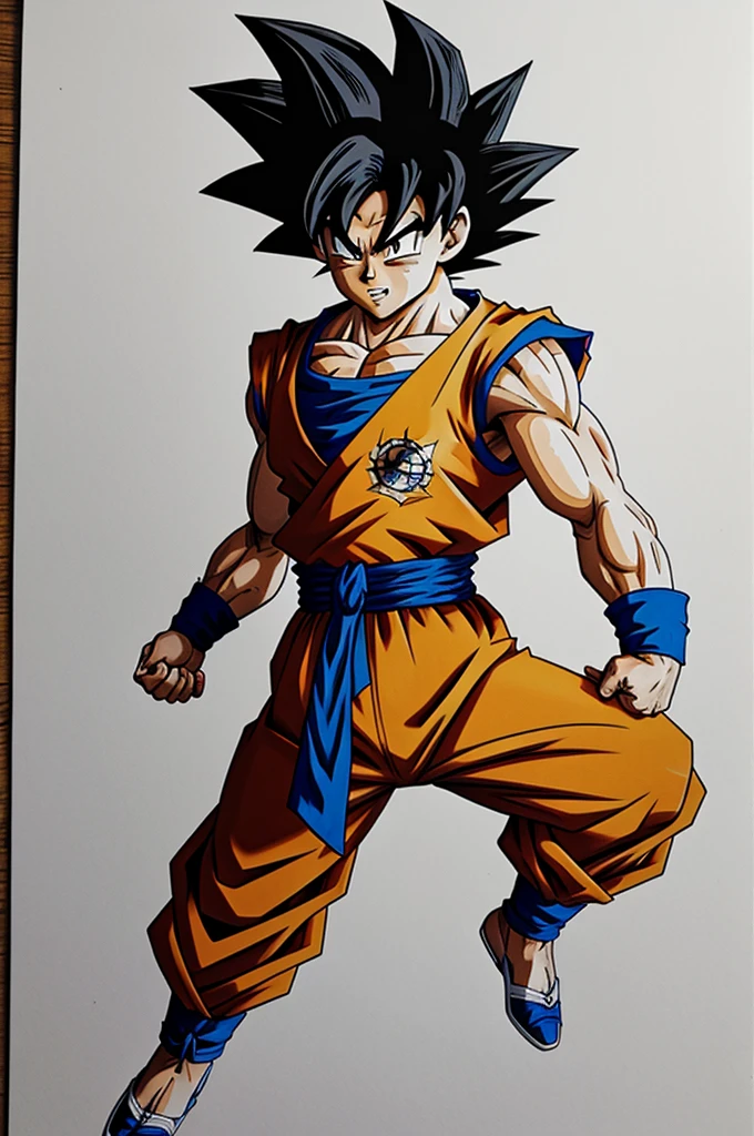 Goku drawn