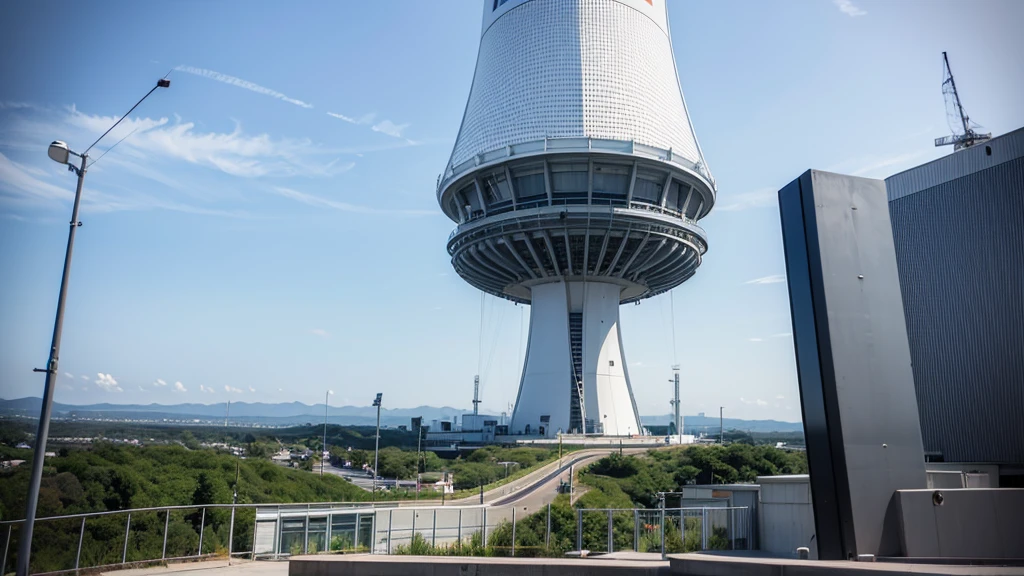 communication tower, 