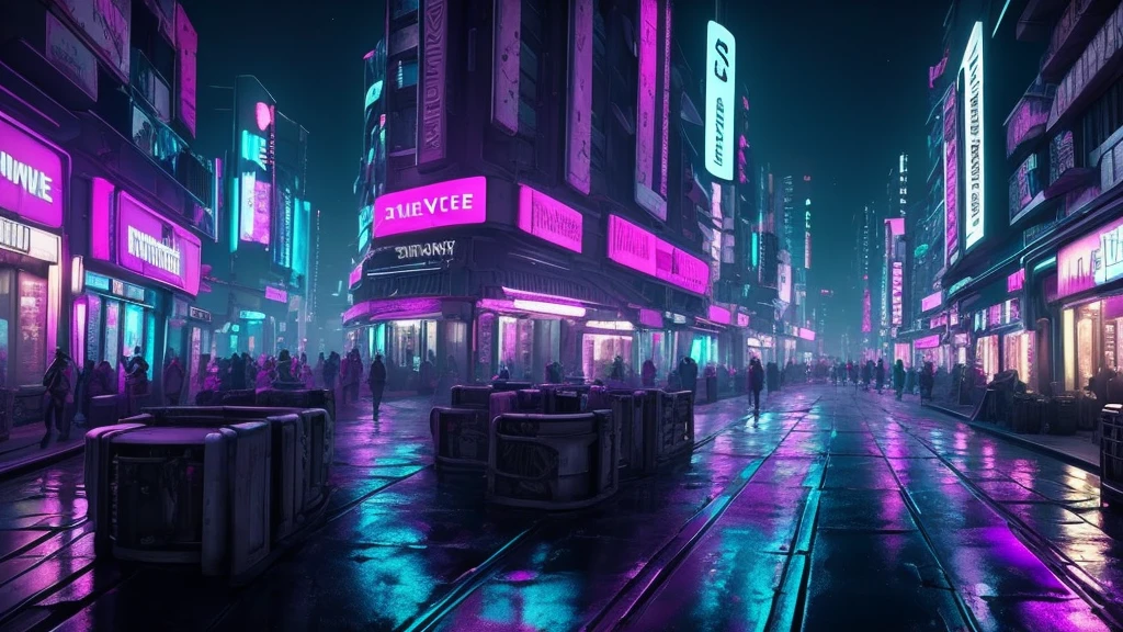 Cree moi une baniere youtube style cyberpunk avec marqué « $xvenDivercity » dimension 1024 x 576 avec comme couleurs principales le mauve nocturne et le blanc