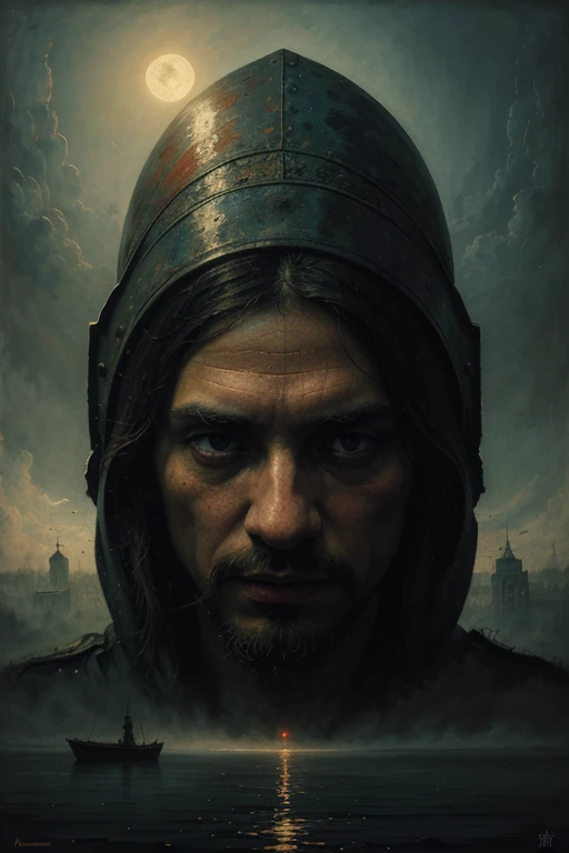 Artistic painting competition Winner of the national painting competition in the Zdzisław Beksiński artistic style
