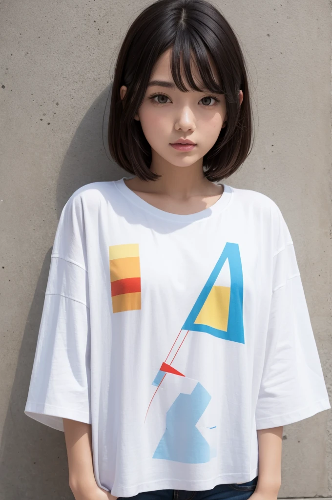 Create a pattern for an oversized t-shirt