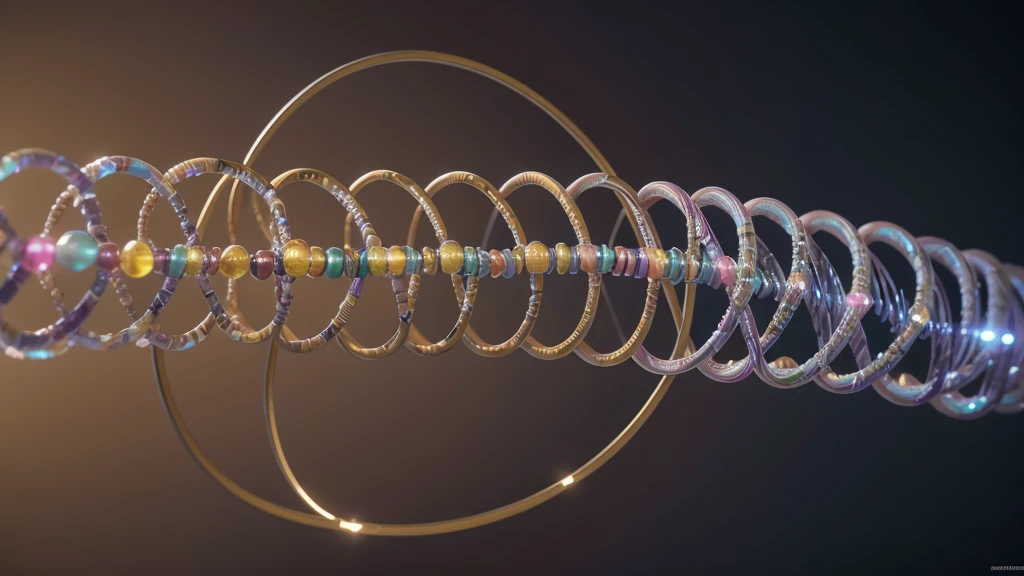 Create a highly detailed 4K image of DNA molecules. Represent a DNA double helix in a precise and detailed way, showing the nucleotides that form the filaments, the hydrogen bonds between the nitrogenous bases (adenine, thymine, cytosine and guanine), and the characteristic spiral structure. Use subtle colors to differentiate nitrogenous bases and highlight the three-dimensional structure of DNA. The image should capture the beauty and complexity of molecular biology, conveying a sense of scientific precision and structural elegance.