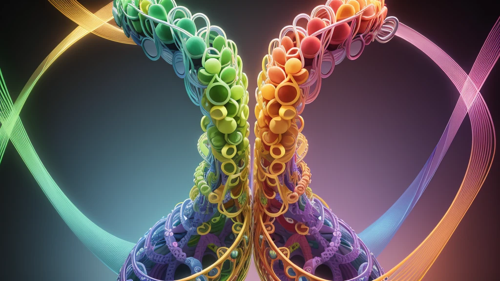 Create a highly detailed 4K image of DNA molecules. Represent a DNA double helix in a precise and detailed way, showing the nucleotides that form the filaments, the hydrogen bonds between the nitrogenous bases (adenine, thymine, cytosine and guanine), and the characteristic spiral structure. Use subtle colors to differentiate nitrogenous bases and highlight the three-dimensional structure of DNA. The image should capture the beauty and complexity of molecular biology, conveying a sense of scientific precision and structural elegance.