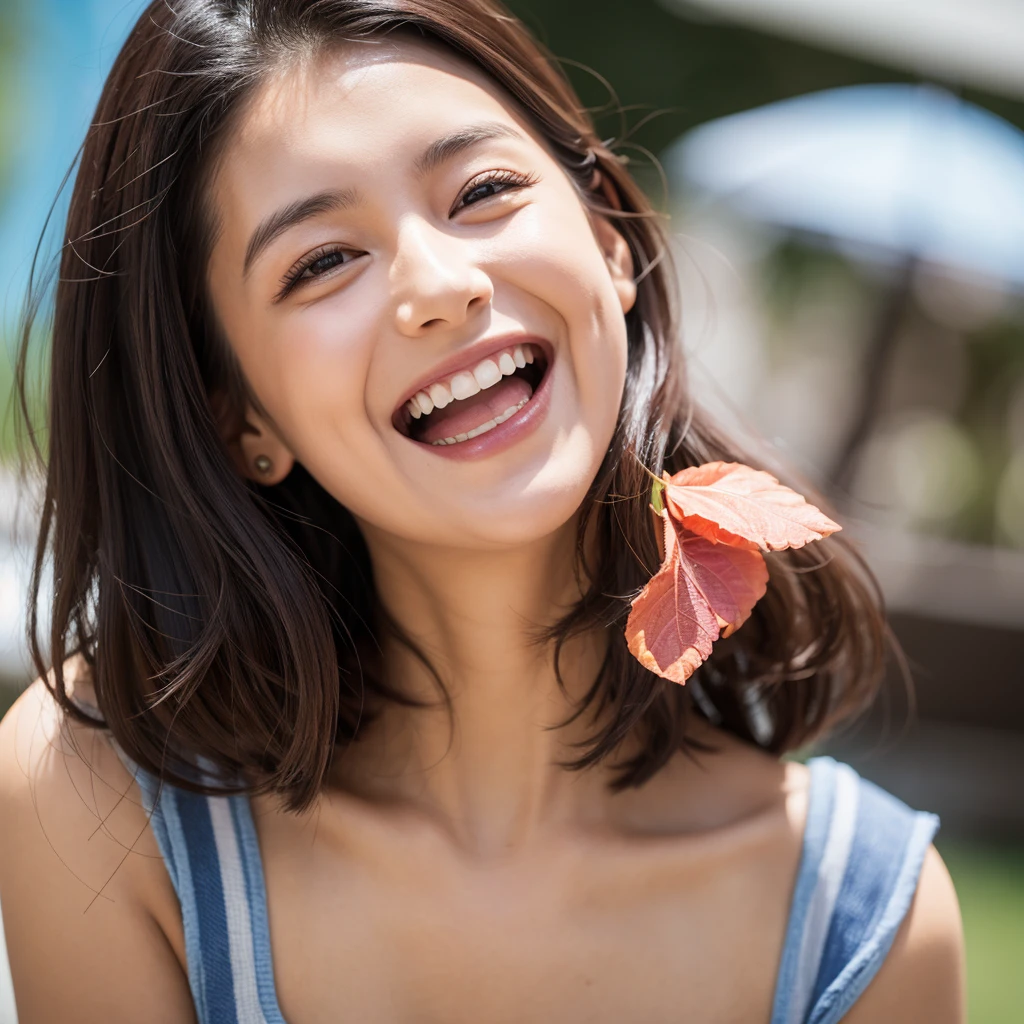 laughing girl
