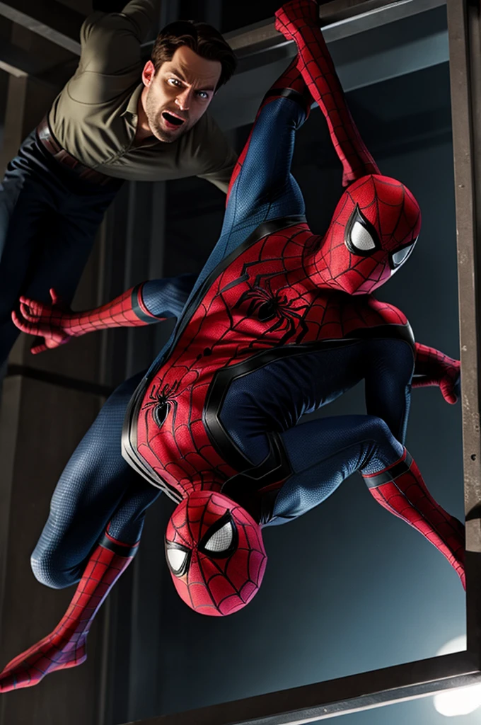 Spider-Man Tobey Maguire vs Mystery the Villain