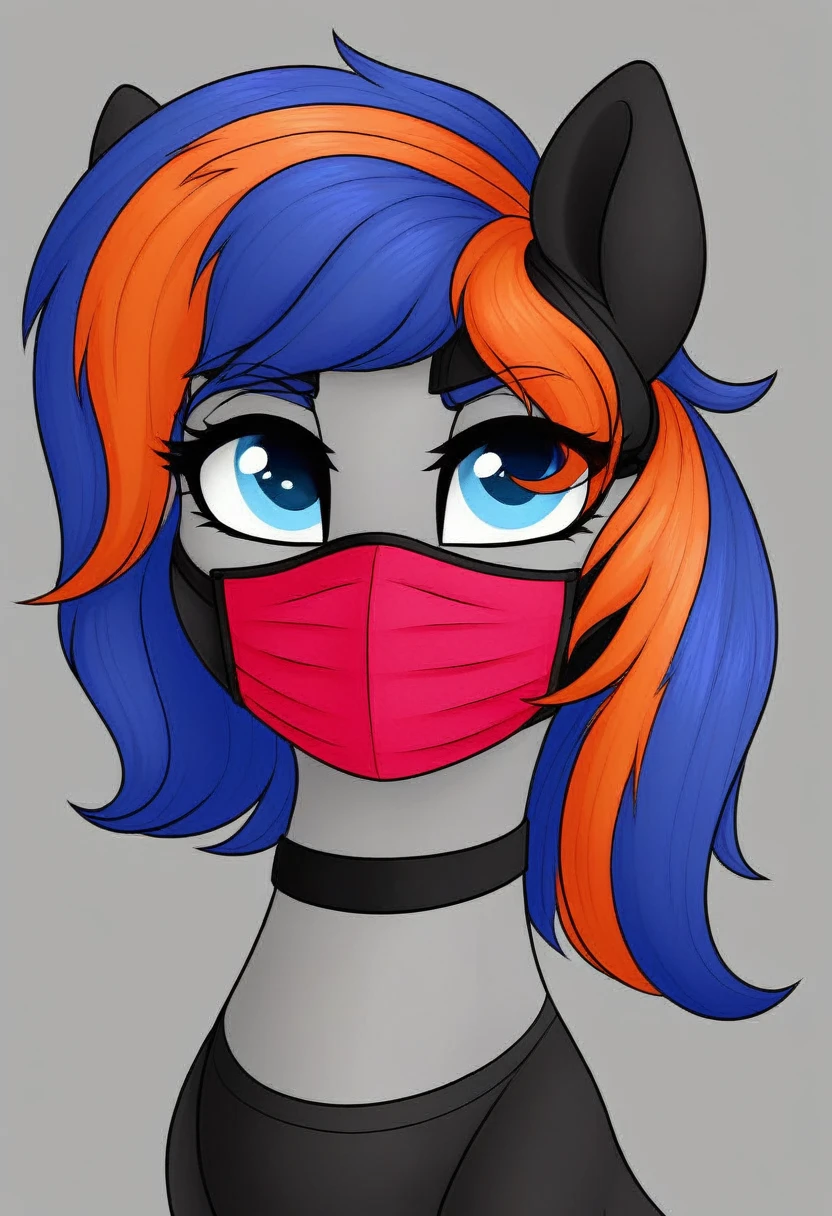 head mask full tights mask pony Womans