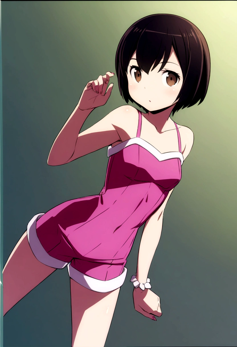 Women (shorty 1.48)black hair (full)Brown eyes