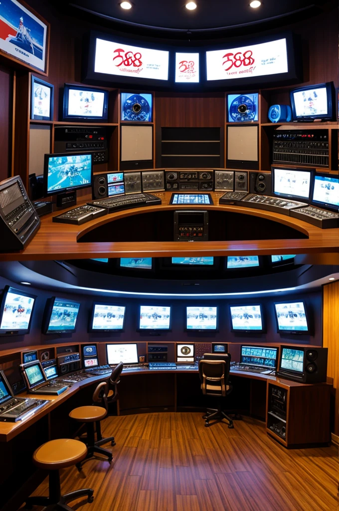 Radio station 88.3 and 3d . Costa Rica