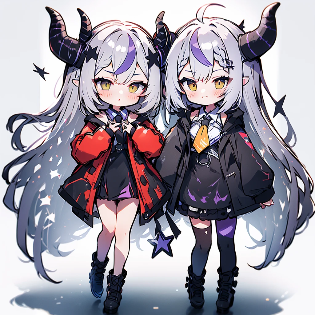 masutepiece, top-quality, High resolution,2D,animesque,sleeves past wrists, sleeves past fingers, braid, Long sleeves, single leg pantyhose, yellow ascot, ascot, Black footwear, Dress, Metal collar, long boots, Black Dress, Collar, pantyhose, single thighhigh,Cyberpunk City,Evil smile,Outstretched arms,Opening Mouth