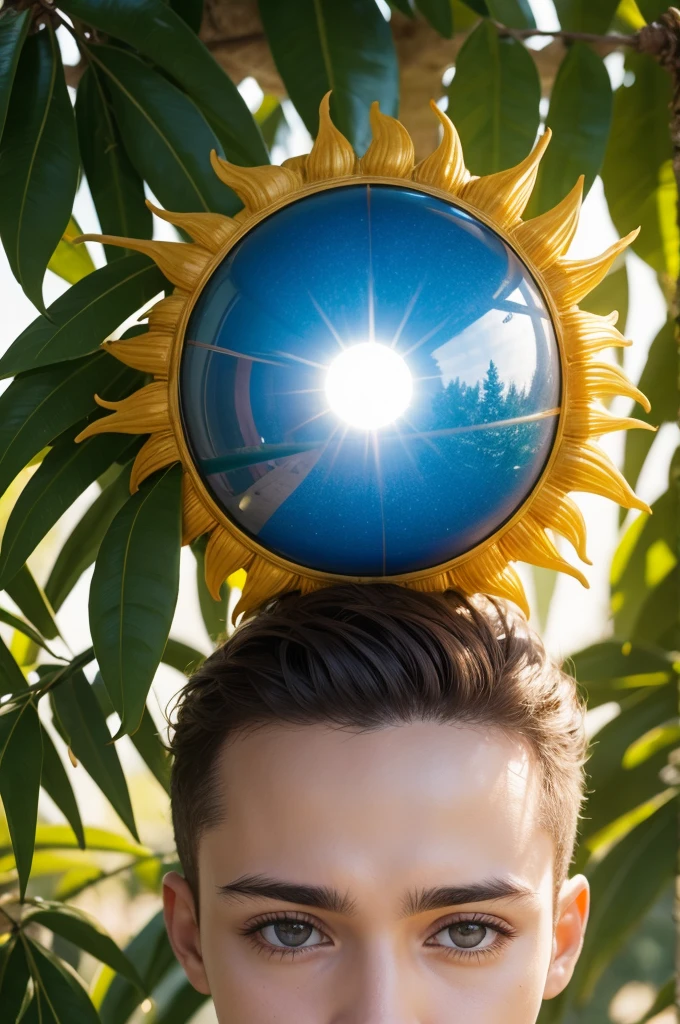 Sun ball boy pineal eye greek nature 
