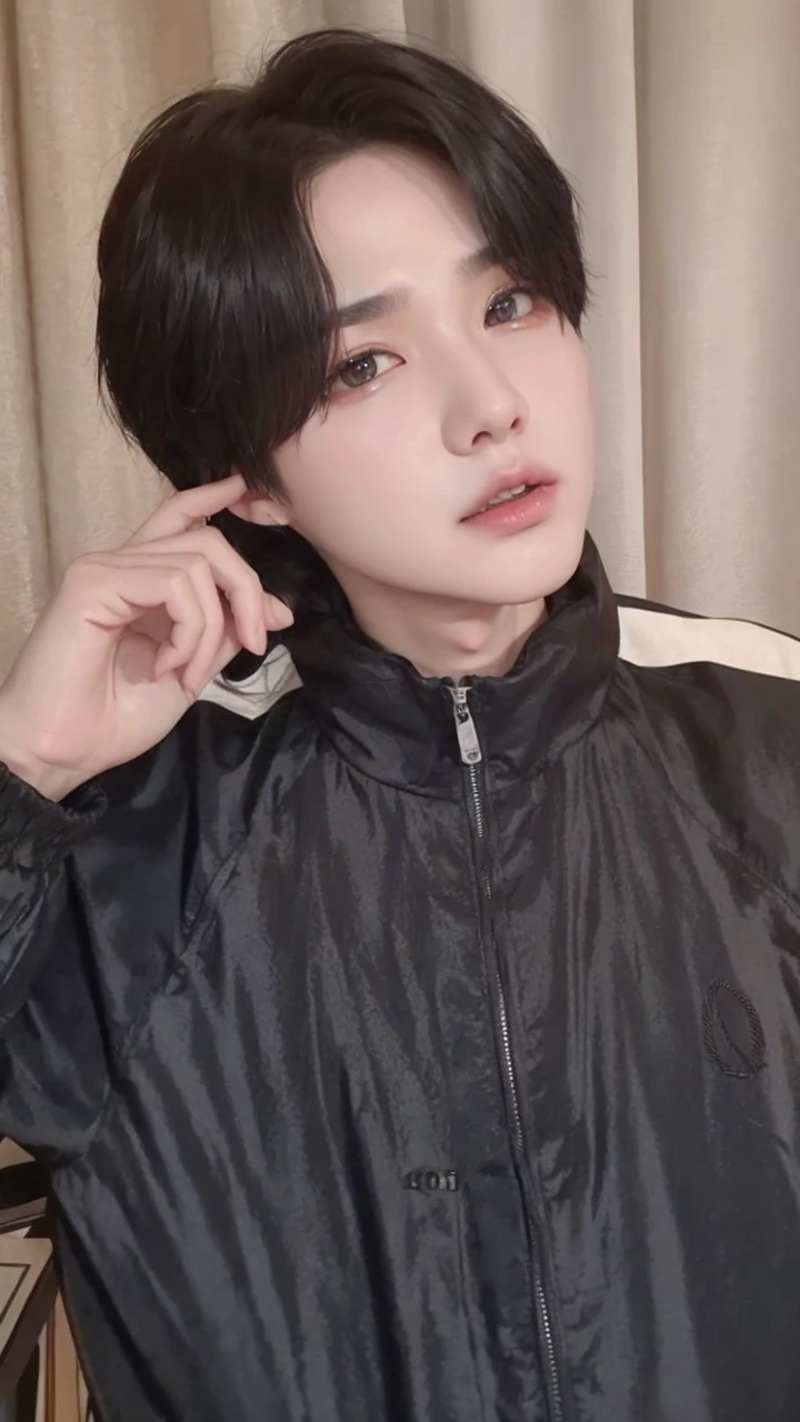 Yoongi com piercing na boca