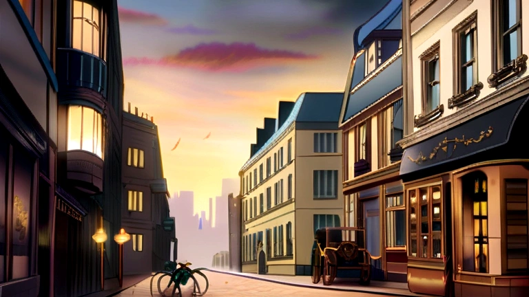 Scenery, anime scenery, London Victorian era, cityscape, victorian, anime, city, England 