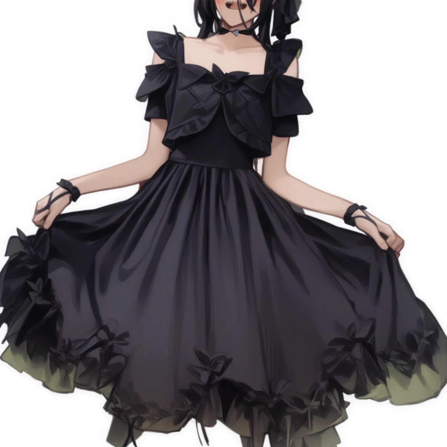 score_9, score_8_above, score_7_above, score_6_above ,2 girls, several girls, that carries, blush, SMILE, black hair band, gray fur, wide, medium hair, hair band, dress, gloves, Jacket, shirt, Skirt, absurdities, black gloves, black Jacket, black Skirt, that carries person, Firefly \(Honkai: star rail\), high resolution, Honkai: star rail, Honkai \(series\), long sleeves, looking at the viewer, mochiduki, Open mouth, princess carry, purple eyes, simple background, job \(Honkai: star rail\), pioneer \(Honkai: star rail\), yellow eyes