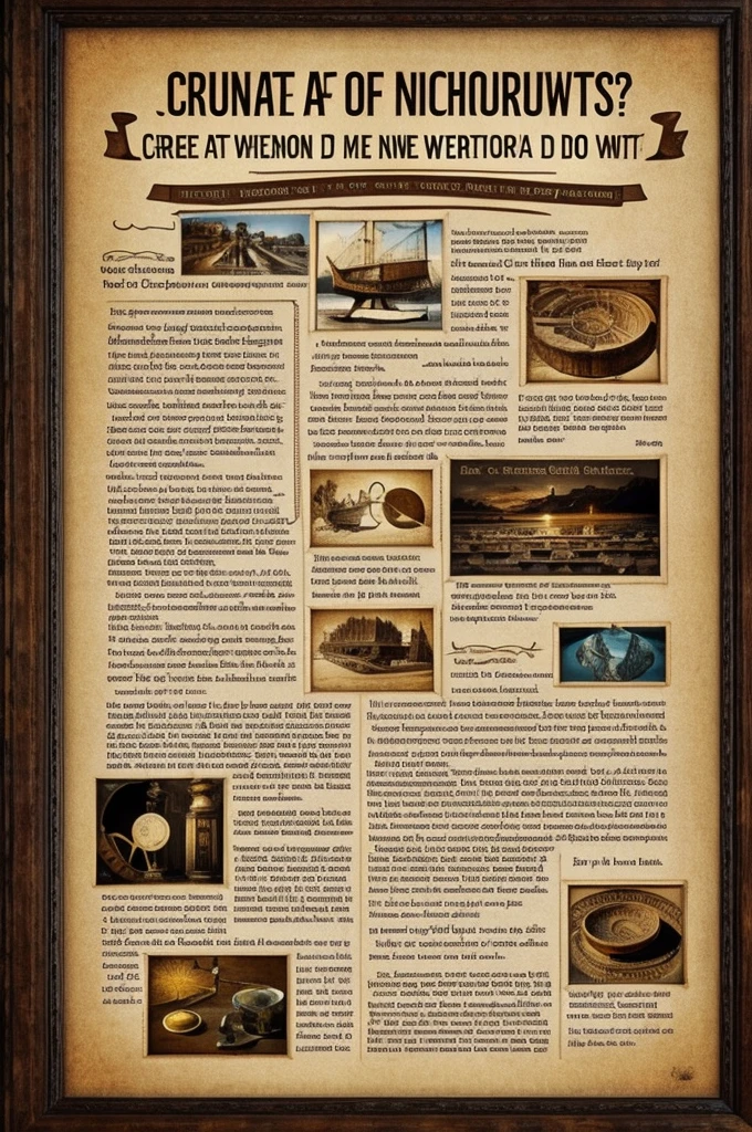 CREATE ME A PICTURE WITH THESE WORDS " CURIOSITIES YOU DID NOT KNOW