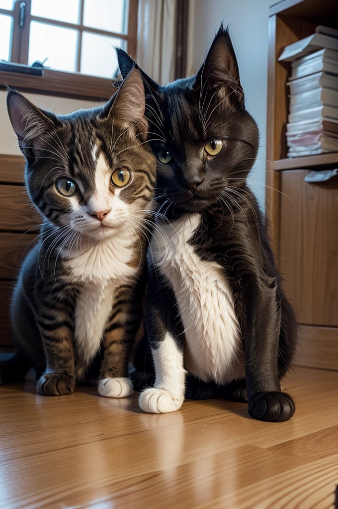 Sad Cute Cats Injured