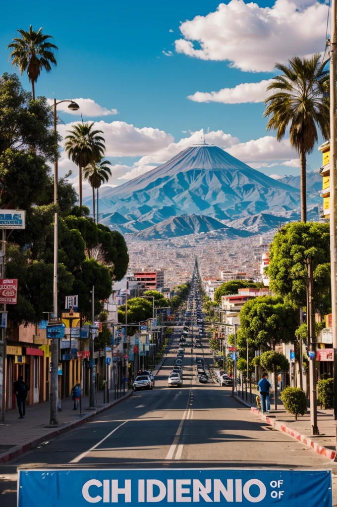 Poster of the city of San Fernando Chile 