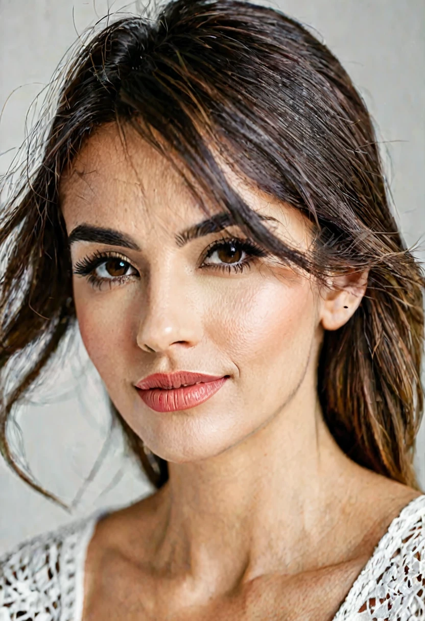 woman with facial hair