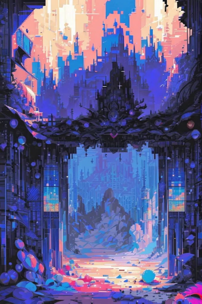 make a beautiful and stylish pixelated room