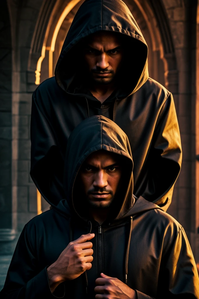 hooded demon