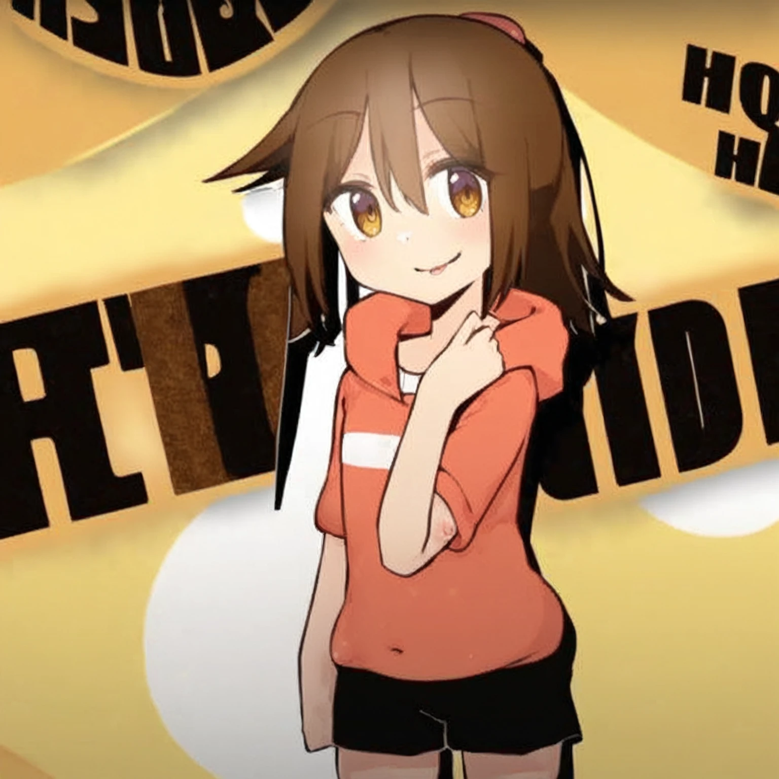 high quality, masterpiece (A teenage girl, elf) she is a sexy cartoon character in anime style attire with long black hair and a shirt that says "i was a Wolf"., 1girl, solo, dark skin, dark-skinned female, animal ears, breasts, navel, brown hair, yellow eyes, looking at viewer, long hair, highleg, character big fat tits with huge nipples and an even larger belly, 1girl, breasts, solo, nipples, furry female, pussy, thick thighs, steam, navel, furry, nude, thighs, huge breasts, steaming body,