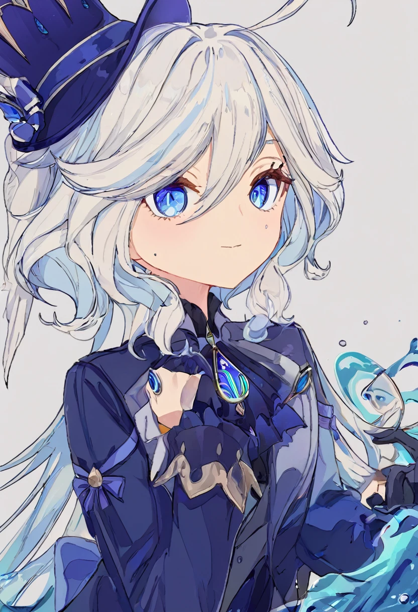 Super detailed,(Highest quality),((masterpiece)),(High resolution),original,Highly detailed 8k wallpaper,(非常に繊細でbeautiful),Highest_hand,anime, (\Funinna\),droplet-like pupils,In the sea,In the seaに沈む,beautiful,White background