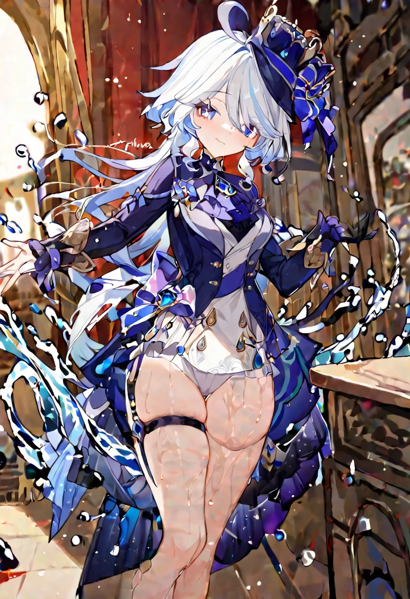 Super detailed,(Highest quality),((masterpiece)),(High resolution),original,Highly detailed 8k wallpaper,(非常に繊細でbeautiful),Highest_hand,anime, (\Funinna\),droplet-like pupils,In the sea,In the seaに沈む,beautiful,White background