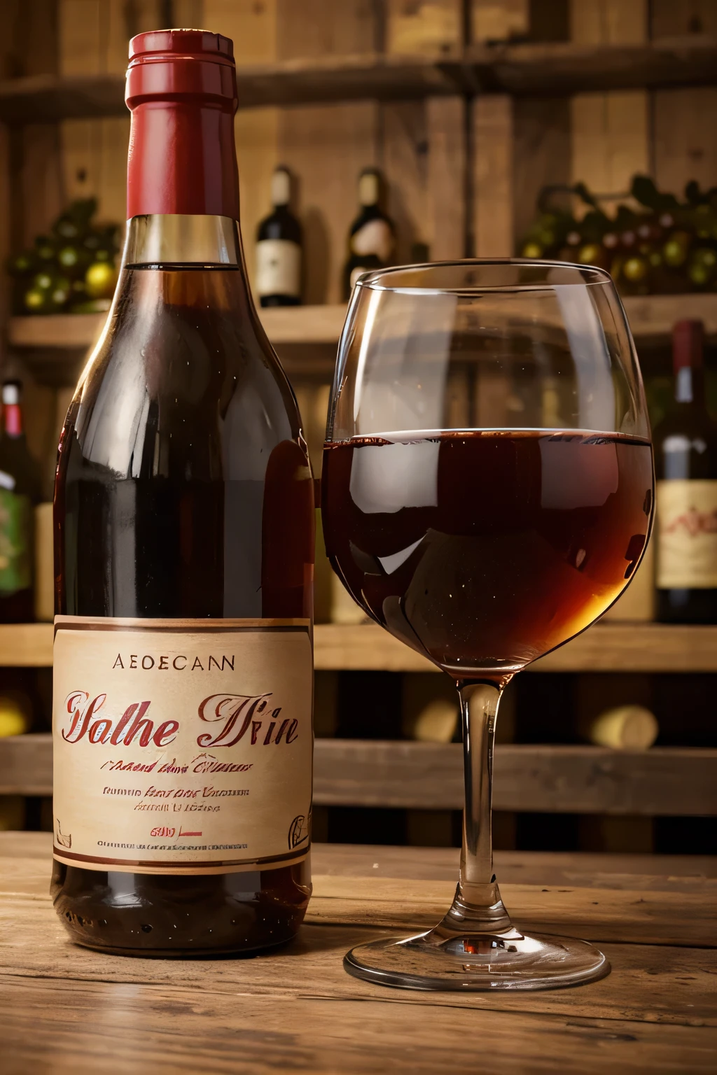 HIGH QUALITY FRUIT WINE LABEL