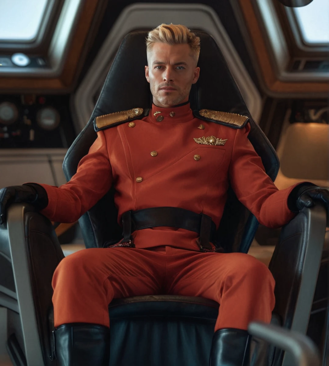 high quality photo,make the man stand full body