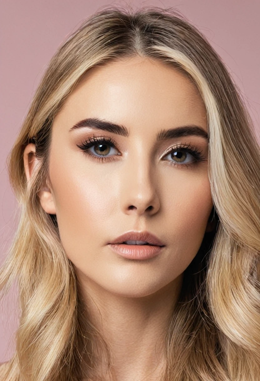 woman with side whiskers beard